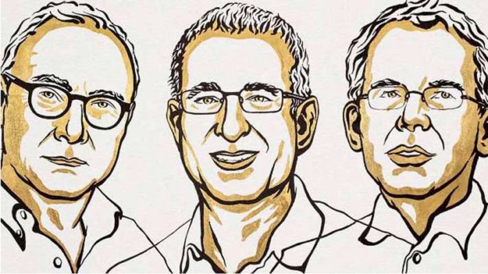 സാമ്ബത്തിക ശാസ്ത്രത്തിനുള്ള നൊബേല് പങ്കിട്ട് മൂന്നുപേര്