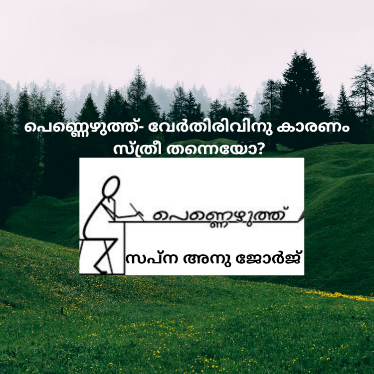 പെണ്ണെഴുത്ത്- വേർതിരിവിന് കാരണം സ്ത്രീ തന്നെയോ? സപ്ന അനു ജോർജ്