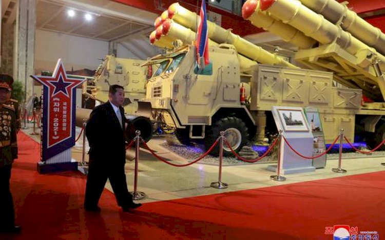 North Korea's Kim vows to build 'invincible military'