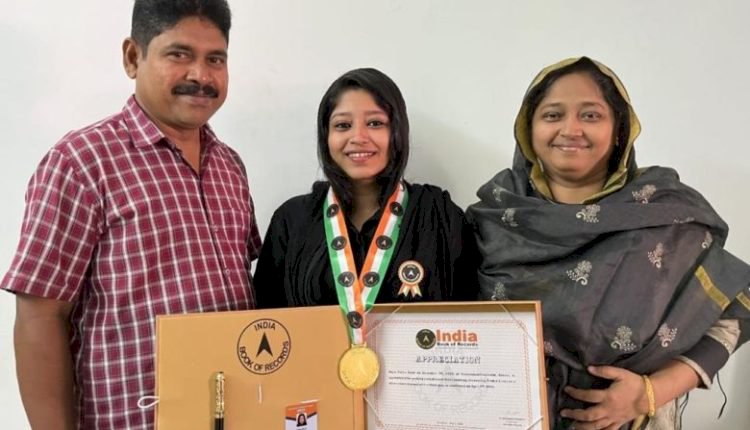 Thiruvananthapuram girl enters India Book of Records for Warli paintings