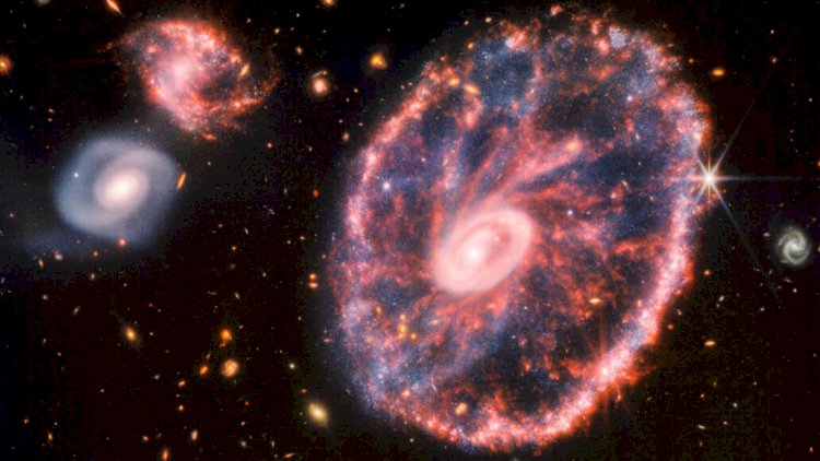 James Webb telescope image reveals a galactic collision’s aftermath